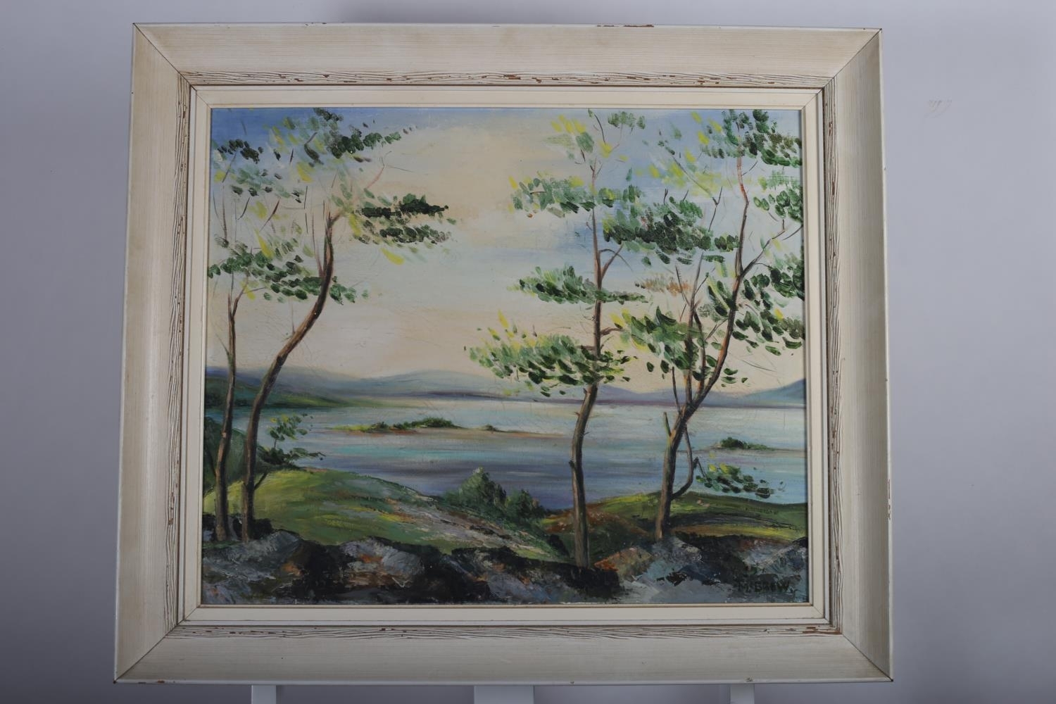 M. Brown | MOUNTAIN AND RIVERSCAPE | MutualArt