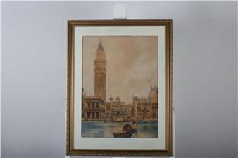 VENETIAN CANAL SCENE - Emilio Boni