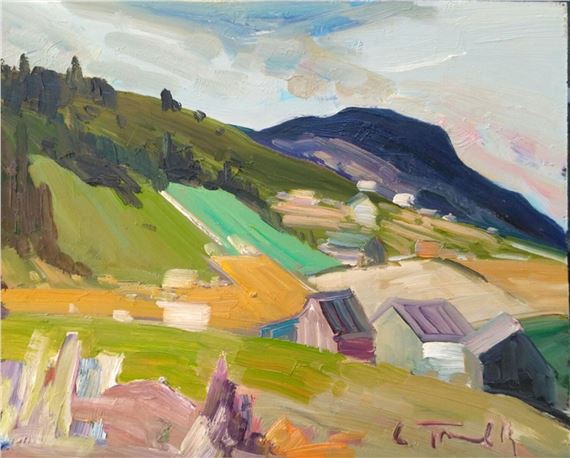 Paysage d'été by Louis Tremblay