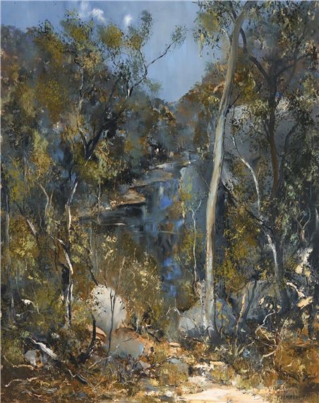 Pheasant Creek, Grouse Valley by Alex Andrews, 1977