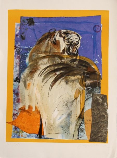 Le tigre by Júlio Pomar, 1982