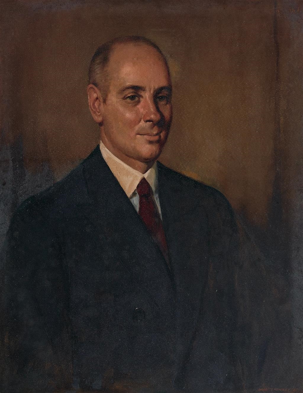 Garrett Kingsley Portrait of Gordon Russell (1946) MutualArt