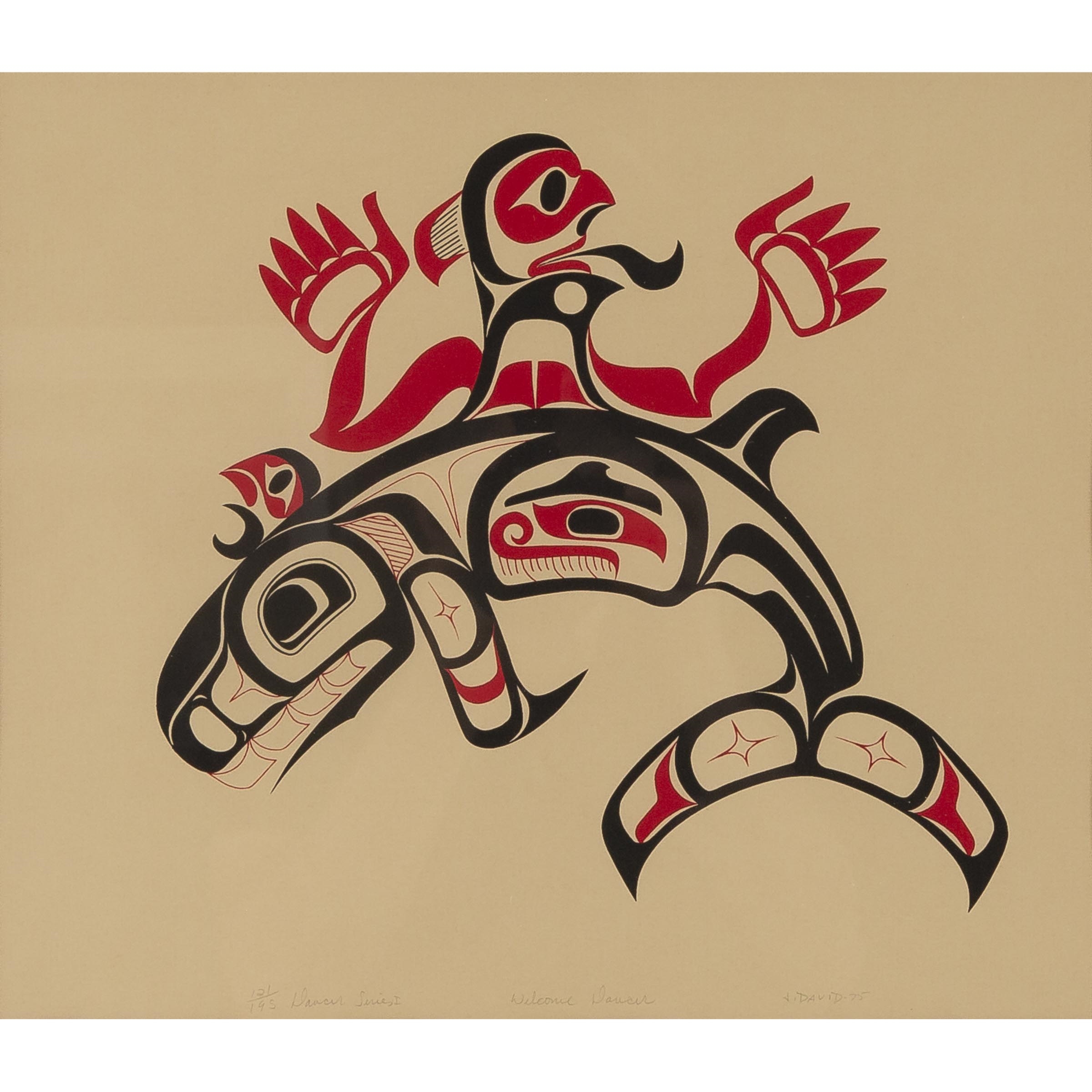 Joe David | TWO WORKS: DANCER SERIES I AND II, WELCOME DANCER, SERPENT ...