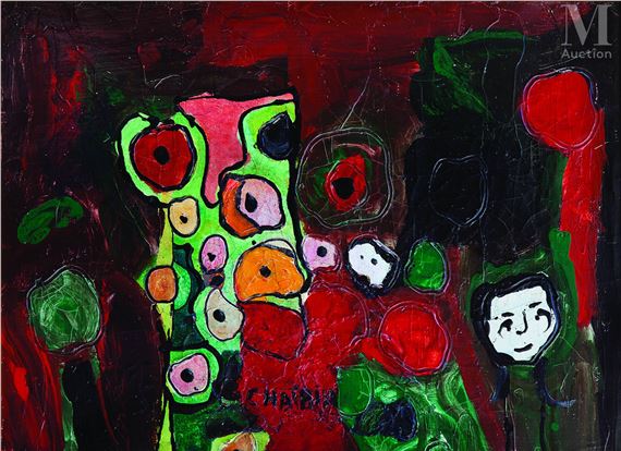 Untitled by Chaibia Tallal, 1966