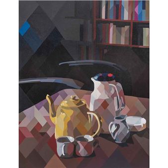 La hora del té / 5 o'clock tea, de la serie Conciencias Urbanas - Yunuene