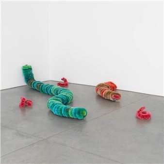 Cinque Bachi da setola - Pino Pascali