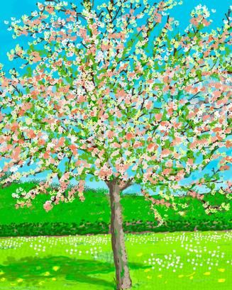 David Hockney: The Arrival of Spring, Normandy, 2020, Exhibition