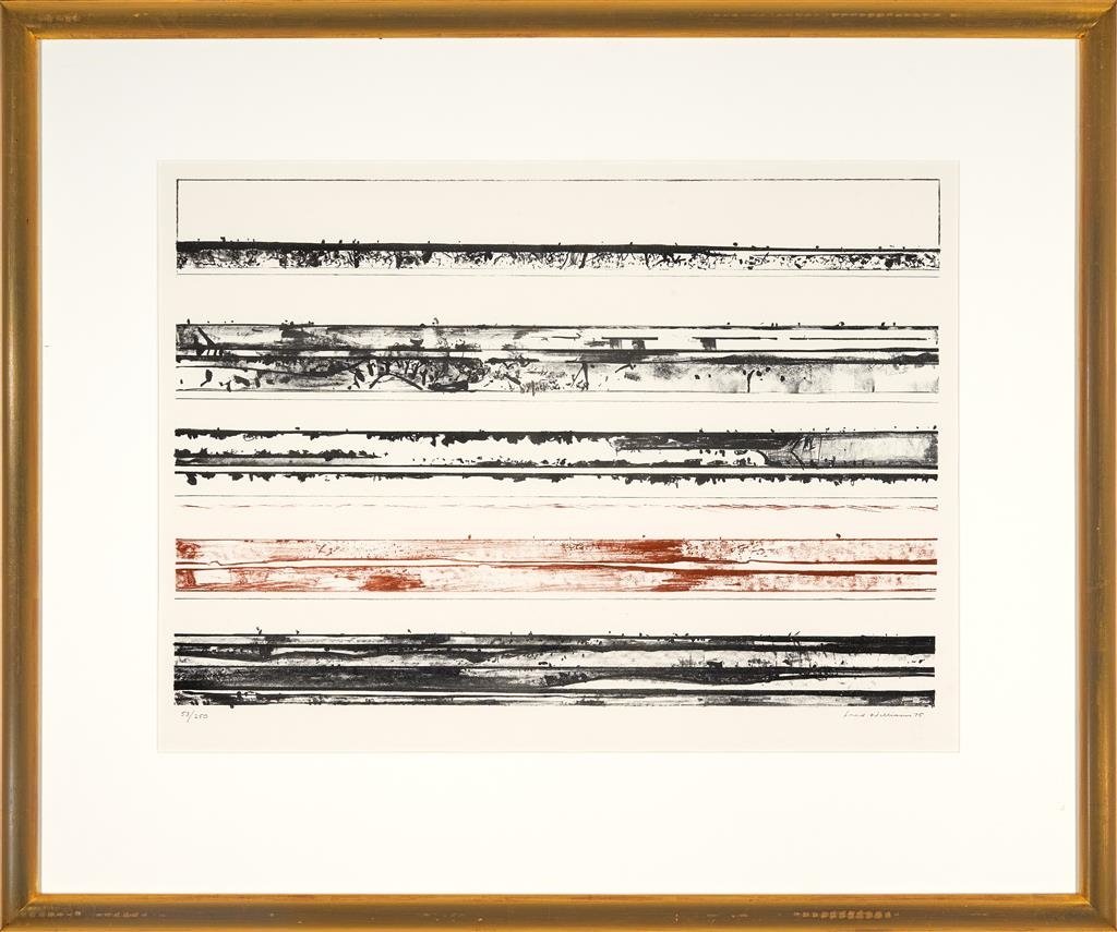 Artwork by Fred Williams, Murray River Panels, Made of lithograph