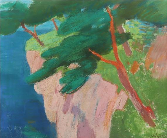 Felsen by Rudolf Kriesch