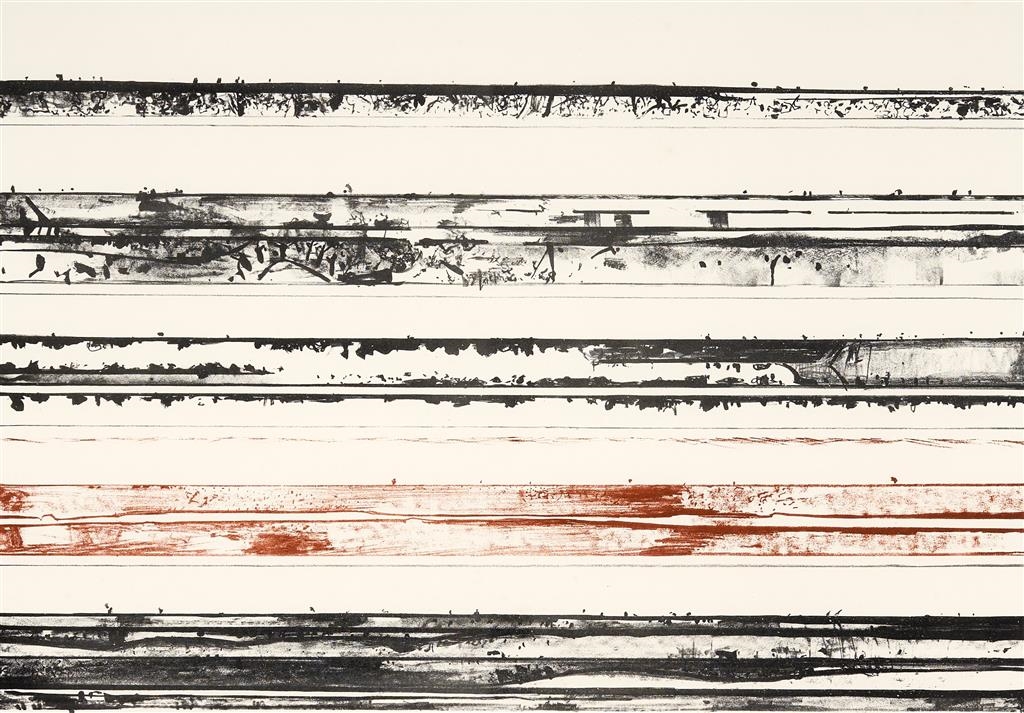 Artwork by Fred Williams, Murray River Panels, Made of lithograph