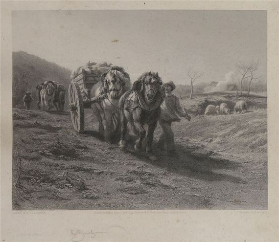 Le Retour des champs by Rosa Bonheur