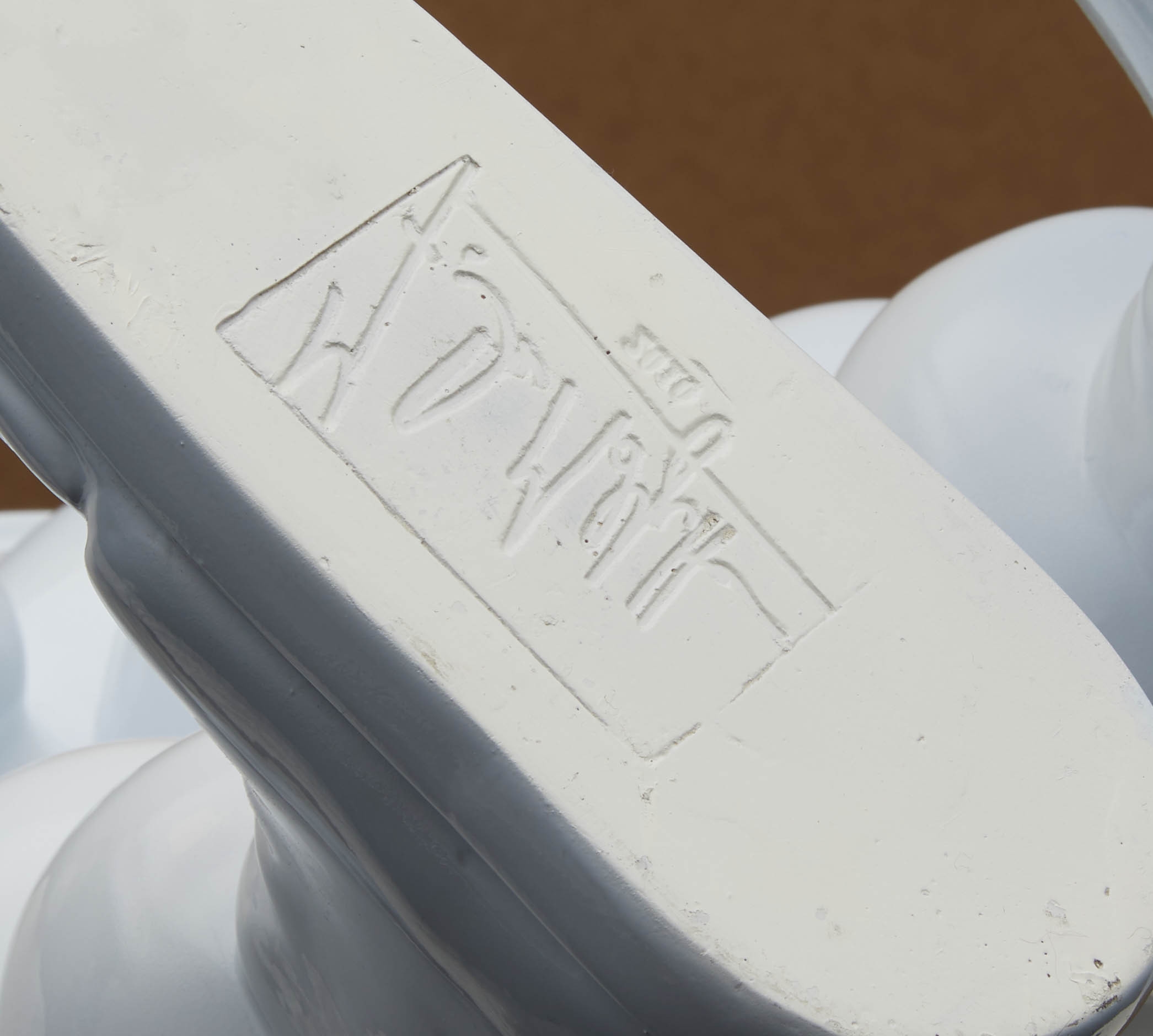 Artwork by Francesco de Molfetta, Michel-angelo, Made of lacquered fiberglass