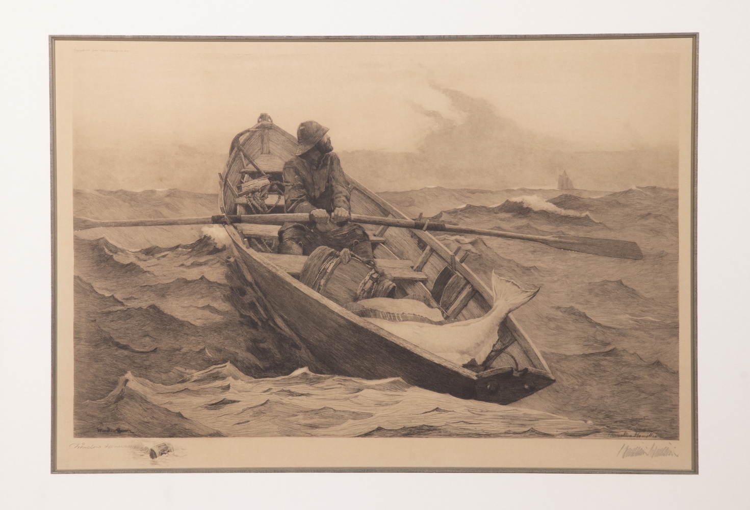 Winslow Homer | Fog Warning (1887) | MutualArt