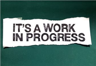 It's a Work In Progress - Fashion Space Gallery