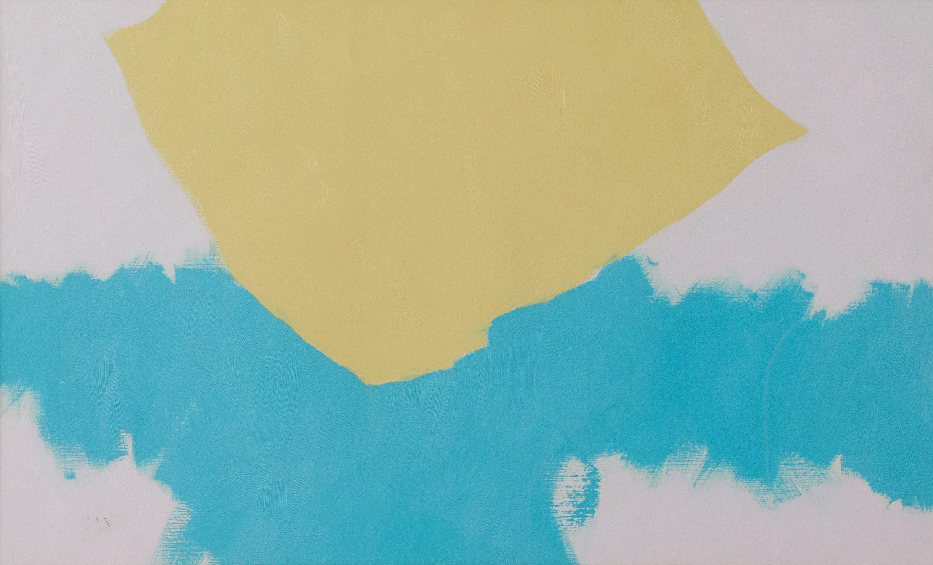 Artwork by Ian Rutherford, 'The wedge', Made of Oil on cardboard