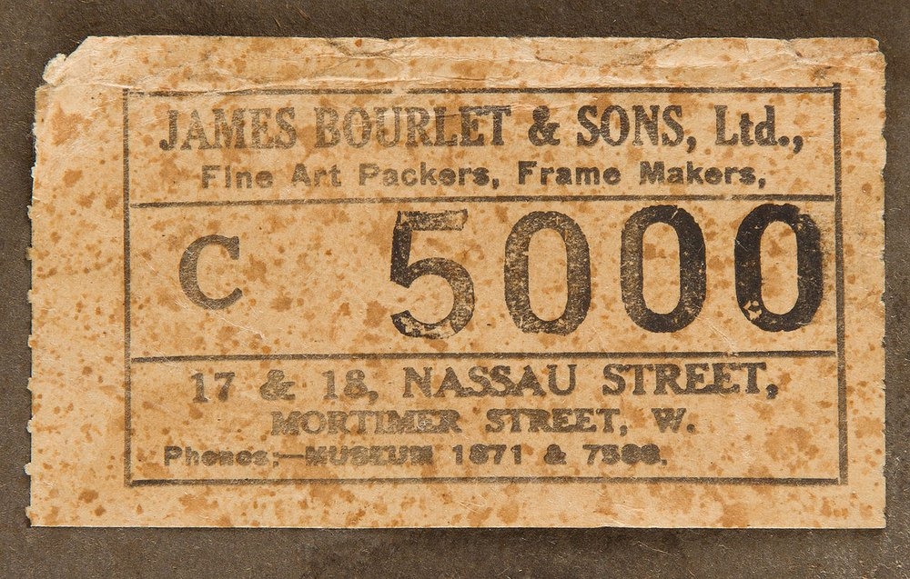 Artwork by Witold Mars, Prostytutka, Made of oil/paperboard