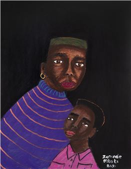 Mother and Child - Zenande Mtati