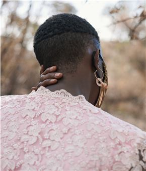 Figure in pink - Micha Serraf