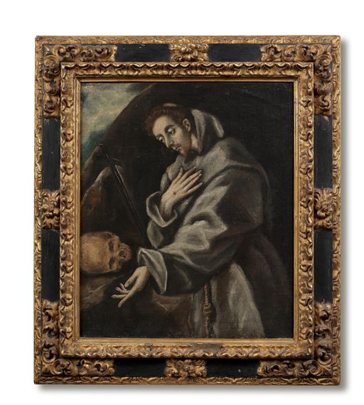 El Greco | Saint Francis of Assisi in meditation | MutualArt