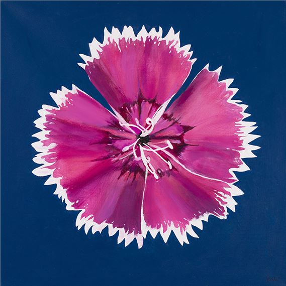 Sweet William, West St., Orillia by Charles Pachter, dated 2021