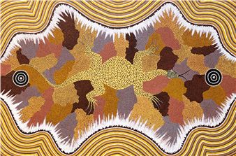 Perentie Dreaming - Michael Tommy Tjapangati