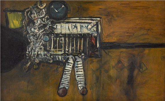 The White Magician by Alan Davie, dated 1956