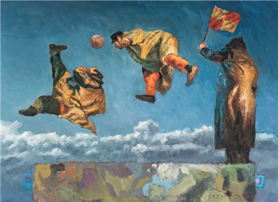 Dangerous Game (Dangerous Game) (1998) by Hans Leyerzapf, dated OCT 98