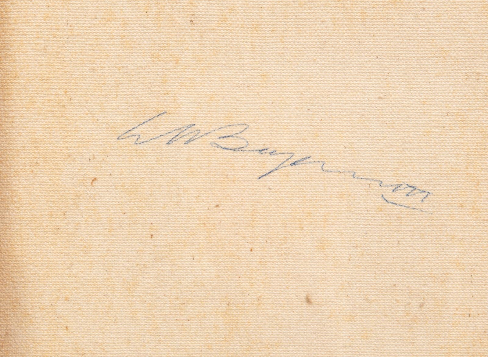 Artwork by Tony Benjamin, White Gate, Made of oil on canvas