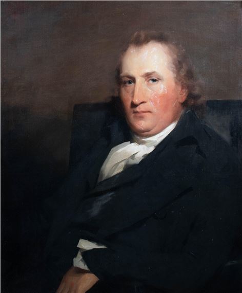HALF LENGTH PORTRAIT OF DR. JAMES GREGORY by Henry Raeburn