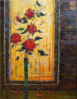 Vase de fleurs - Pierre Boudet