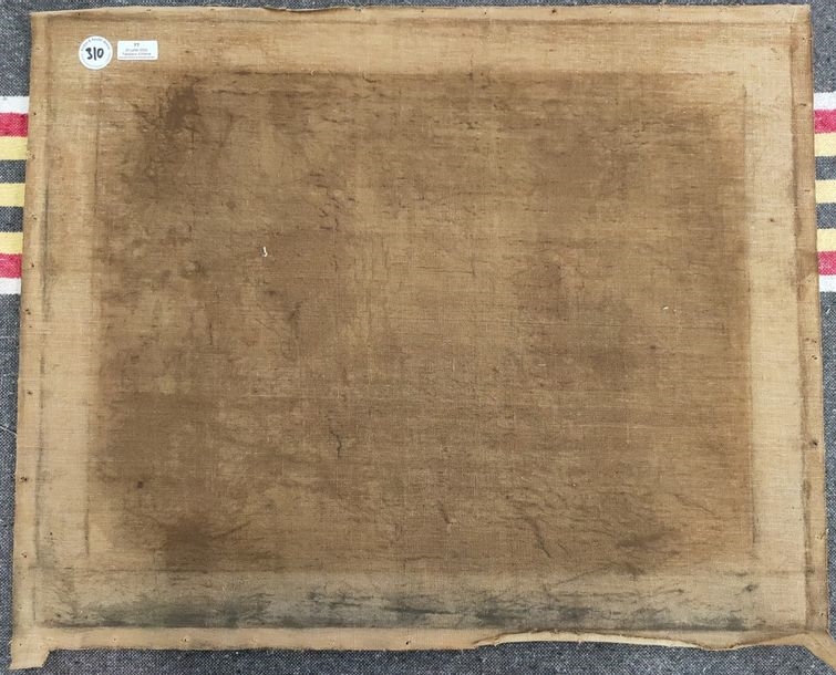 Artwork by Elsa Firing, Backyard, Made of Oil on canvas