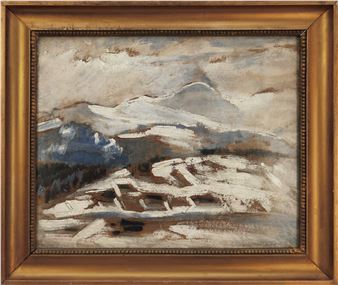 Pejzaż górski - Boleslaw Baake