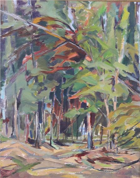 FOREST SCENE - J.H. du Plessis