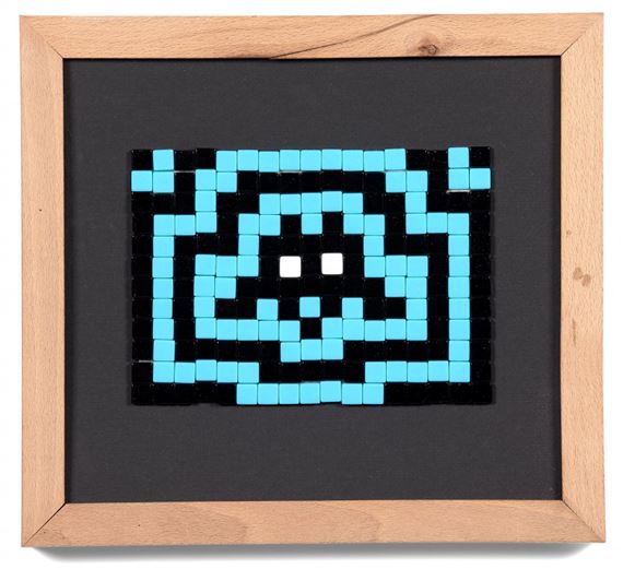 Space Invader Kit d'invasion IK.09 Hypnotic Vienna (2009) MutualArt