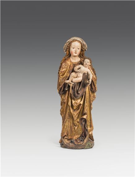 Virgin on the crescent with child - Niklaus Weckmann