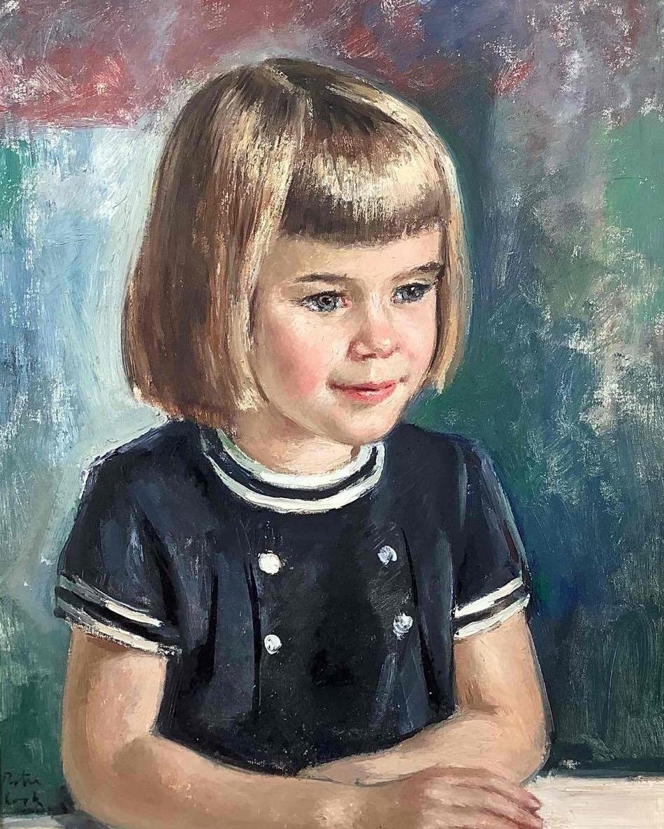 Peter Cook | Portrait of a young girl | MutualArt