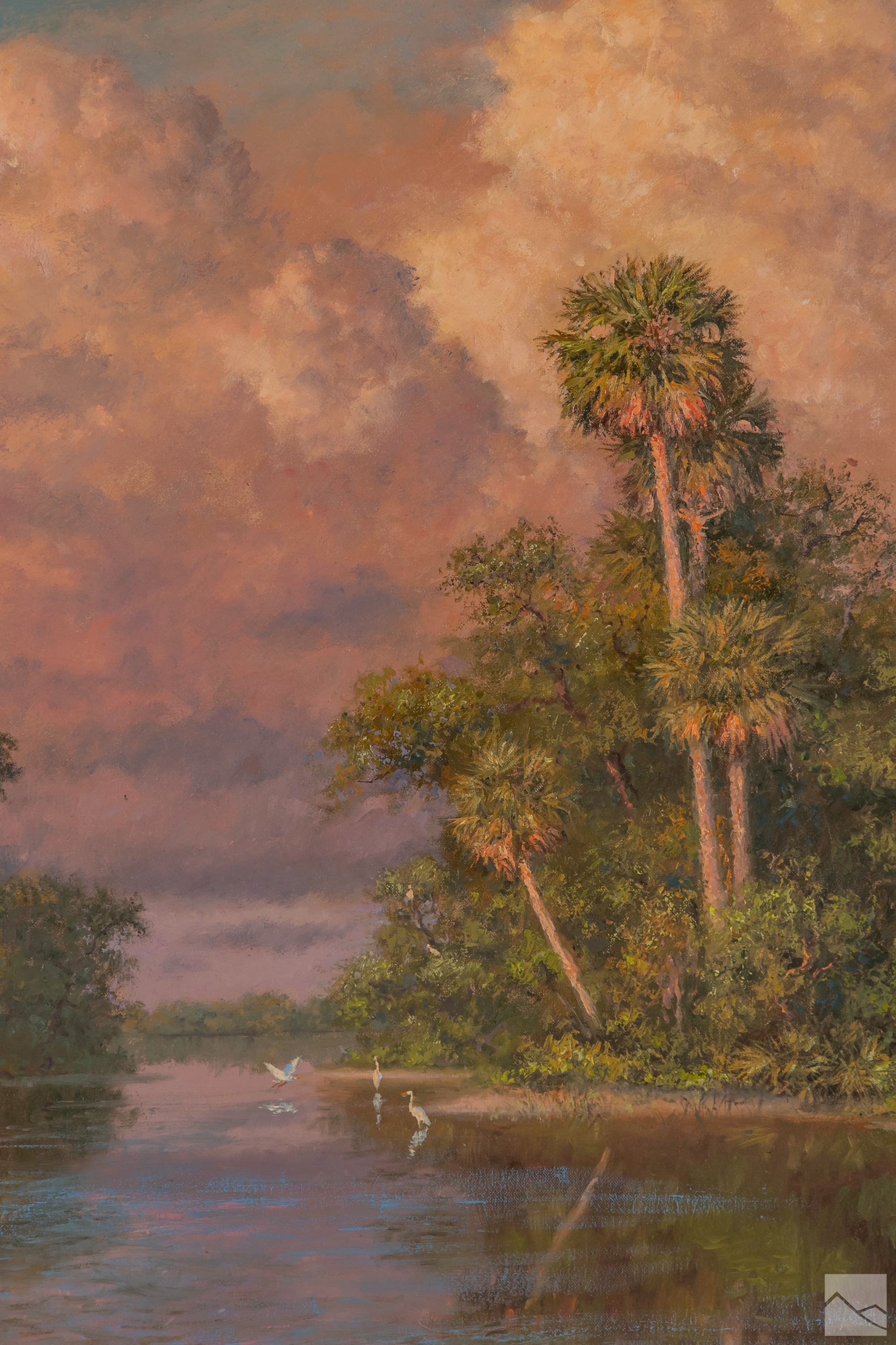 Albert Ernest Backus | . An original landscape oil painting on canvas ...