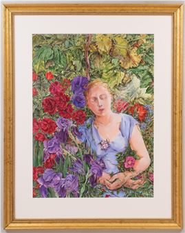 "Asleep in the Garden" - Anna Jurinich