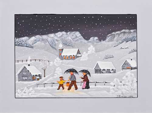 Winter evening - Irene Manser-ammann