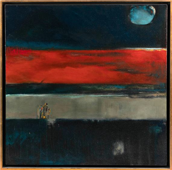 "Edge of the Universe", a semi-abstract. by Pam Lacayo, 2007