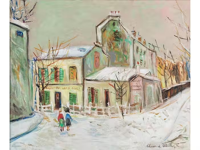 Maurice Utrillo CAFÉ DU LAPIN AGILE MutualArt