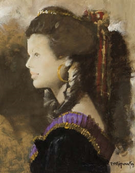 Artwork by Takehiko Miyanaga, Brilliant, Made of oil on canvas