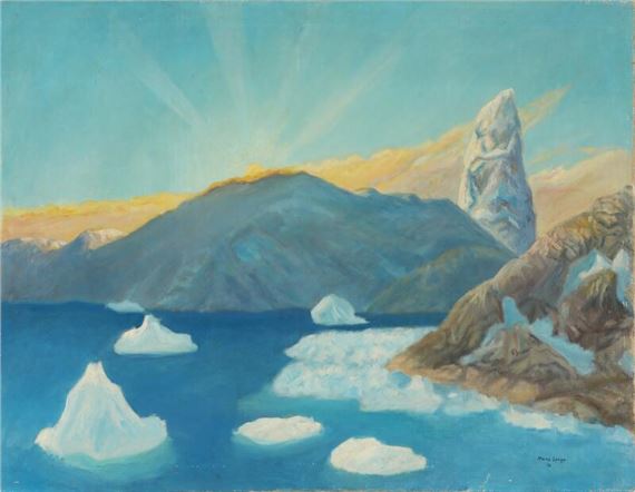 Scenery from Kullorsuaq - Hans Lynge
