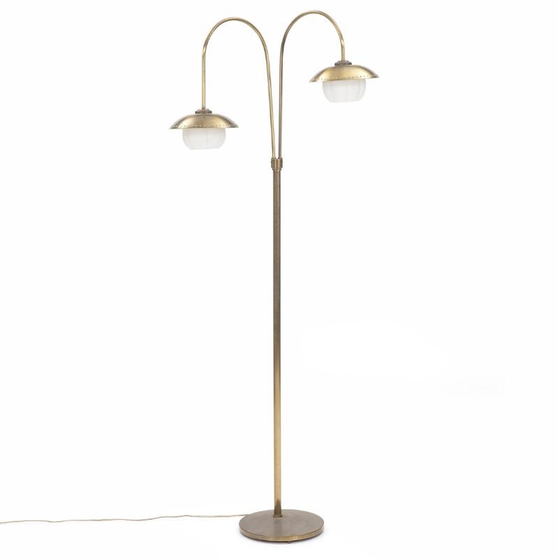 Bent Karlby A brass floor lamp (1950) MutualArt