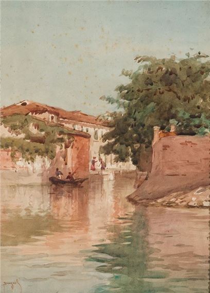 Scorcio veneziano by Emanuele Brugnoli