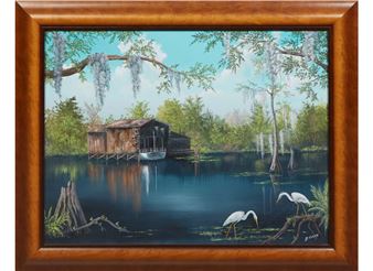 Slidell, Louisiana Bayou Scene - Bill Zeleny