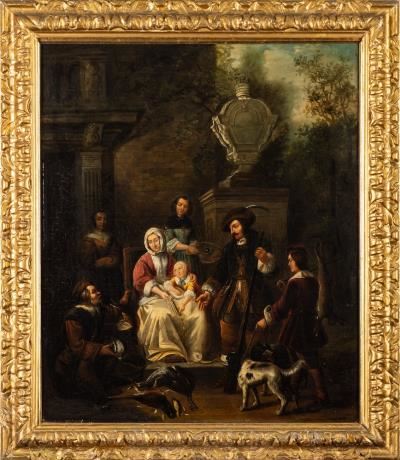 Selecting Game For the Table by Mattheus van Helmont, German School, 18th Century, late 18th Century