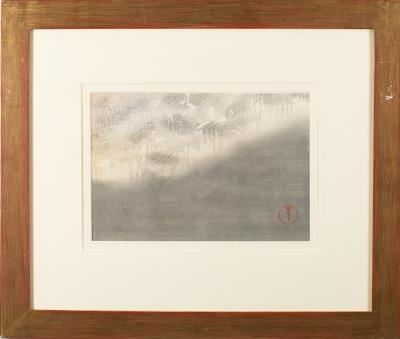 Makimono; Forest Ferns by Kamisaka Sekka, 1866-1942