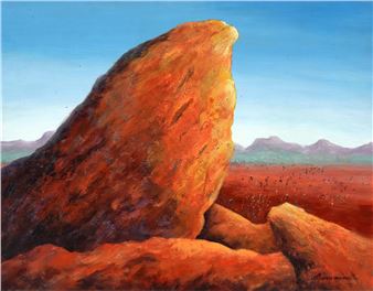 Desert Landscape - Lorna Ashfield-mitchell