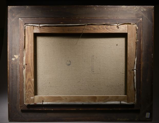 Artwork by Saint-alban, White Sails on the Sea., Made of Oil on canvas